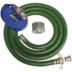 Brave PVC Camlock Hose Kit 3 in. D X 50 ft. L