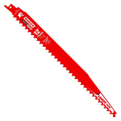 Diablo Demo Demon 12 in. Carbide Tipped Pruning & Clean Wood Reciprocating Saw Blade 3 TPI 3 pk