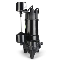 ECO-FLO 1/2 HP 4400 gph Cast Iron Vertical Float Switch AC Submersible Sump Pump
