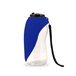 Flipo Blue Polyethylene 26 oz Pet Travel Bottle For Cats/Dogs