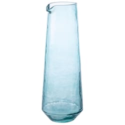 Karma Catalina Teal Glass Pitcher 4.25 in. D 1 pk