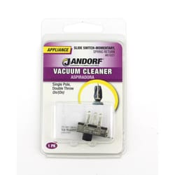 Jandorf 3 amps Single Pole Slide Appliance Switch Black/Silver 1 pk