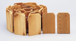 Greenes  120 in. L x 6 in. H Cedar  Natural  Lawn Edging 