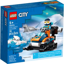 LEGO Arctic Explorer Snowmobile Toy Multicolored 70 pc