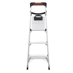 Little Giant Xtra-Lite Plus 5 ft. H Aluminum Step Ladder Type IAA 375 lb. capacity