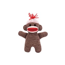 Schylling Sock Monkey Baby Brown