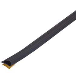 M-D BUILDING PRODUCTS Black Silicone Weatherstrip For Doors 240 in. L X 0.25 in.