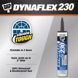 DAP Dynaflex 230 Dark Bronze Premium Latex Door/Siding/ Window Sealant 10.1 oz