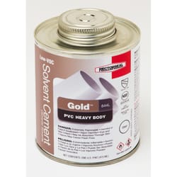 RectorSeal Gold Clear Solvent Cement For PVC 16 oz