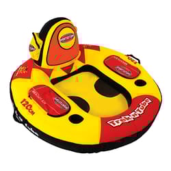 Airhead Trek-N-Tube PVC Inflatable Multicolored Floating Tube 48 in. W X 48 in. L