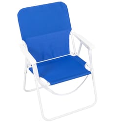 Wave Beach 1-Position Blue Beach Chair