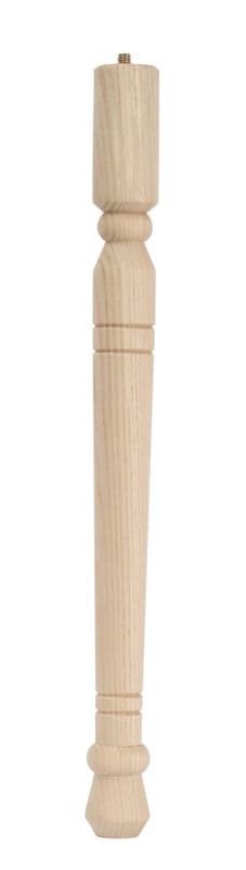 7-3/4 in. Early American Table Leg 7-3/4 in. Early American Table Leg