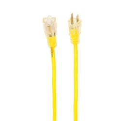 Yellow Jacket Outdoor 50 ft. L Yellow Extension Cord 14/3 SJTW