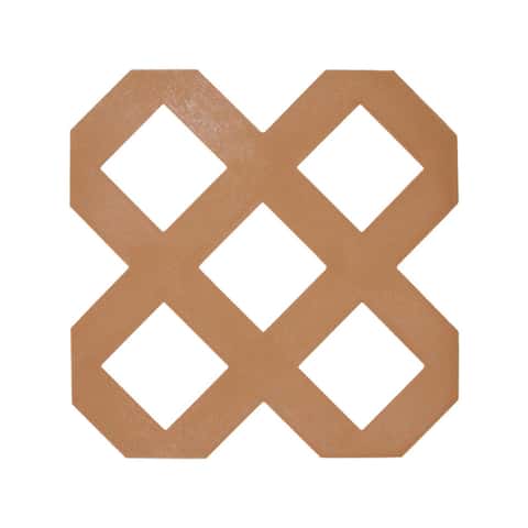 Grid Axcents 48 in. W X 8 ft. L Saguaro Plastic Lattice Panel