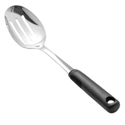 OXO Good Grips Black/Silver Nylon/Stainless Steel Slotted Spoon