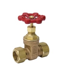 BK Products ProLine 1/2 in. Comp x Comp Brass Gate Valve