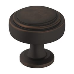 Amerock Winsome Traditional Round Cabinet Knob 1-1/4 in. D 1-3/16 in. Oil Rubbed Bronze 1 pk