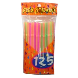 Jacent Assorted Plastic Straws