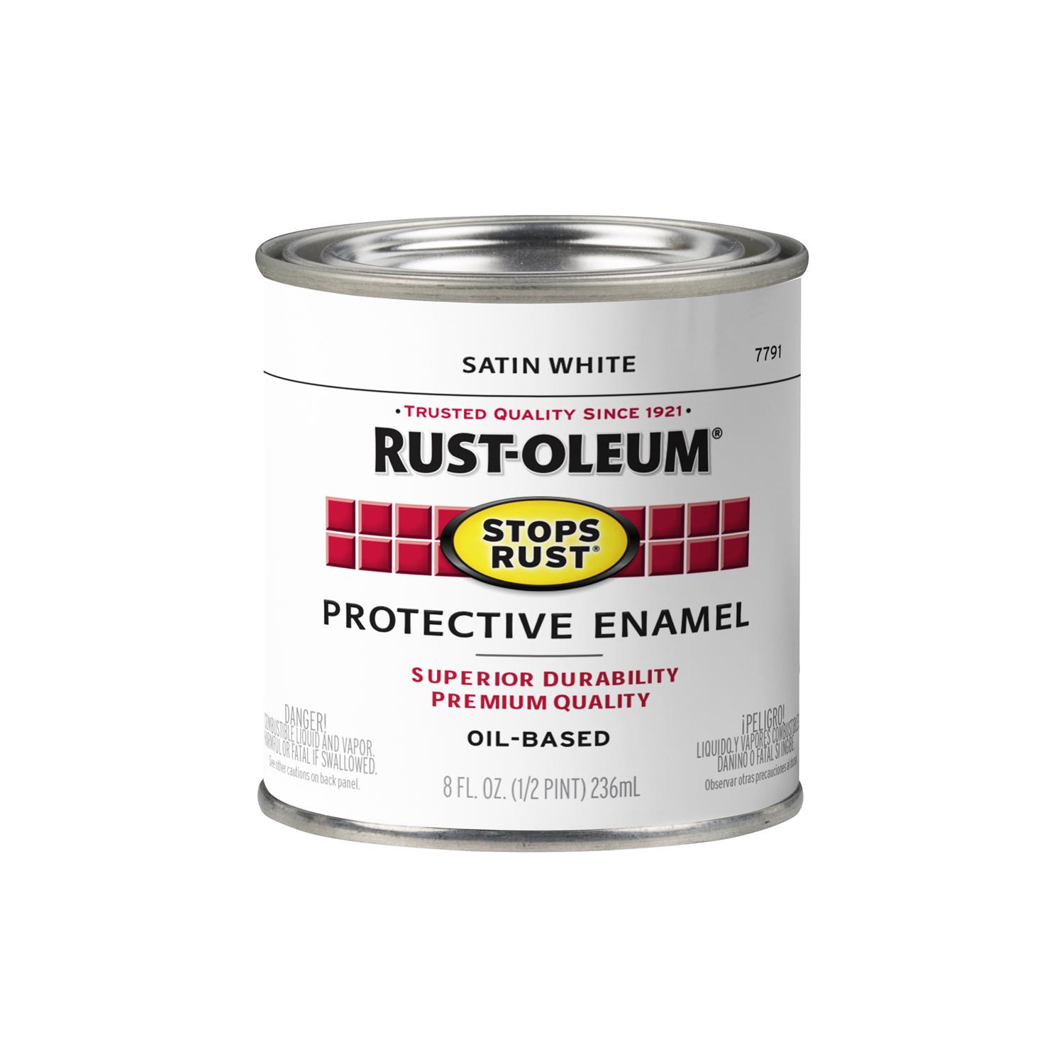 Rustoleum white paint hot sale for metal