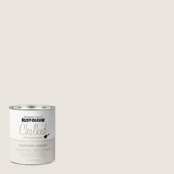 Rust-Oleum  Chalked  Ultra Matte  Chiffon Cream  Water-Based  Chalk Paint  30 oz. 