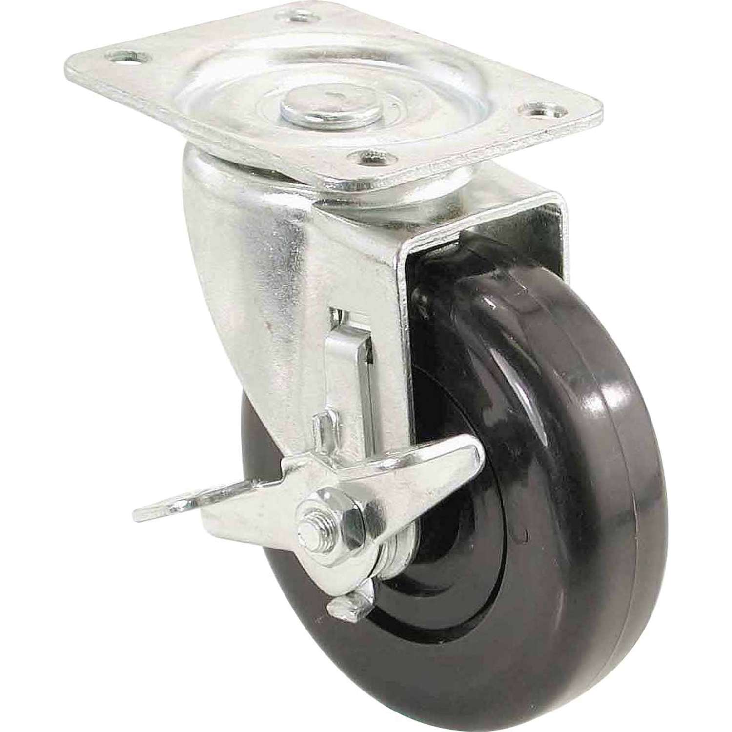 Shepherd Hardware 4 in. D Aluminum Caster 225 lb 1 pk - Ace Hardware