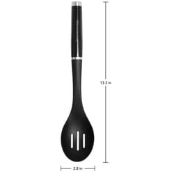 KitchenAid Black ABS/Nylon Slotted Spoon