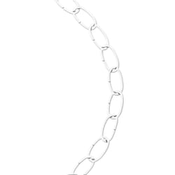 Koch Industries #10 Zinc Plated White Steel Decorative Chain .175 in. D 600 in.