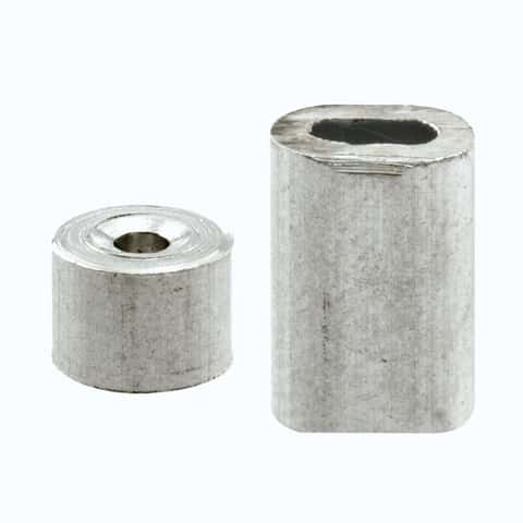 Prime-Line Aluminum Cable Ferrules and Stops - Ace Hardware