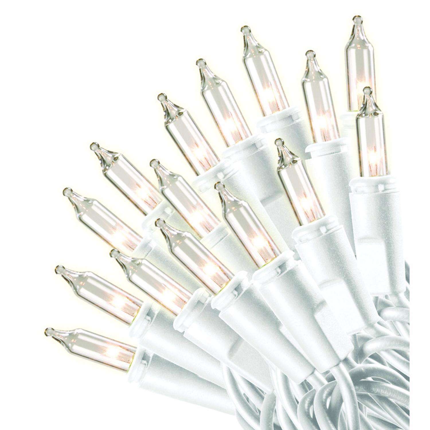 Celebrations Incandescent Mini Clear White String Christmas Lights 100 ct -  Ace Hardware - Ace Hardware