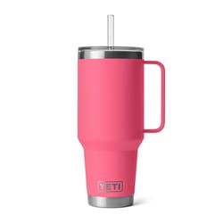 YETI Rambler 42 oz Tropical Pink BPA Free Straw Mug Straw Mug