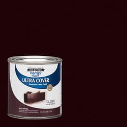 Rust-Oleum Painters Touch Ultra Cover Gloss Kona Brown Water-Based Paint Exterior and Interior 8 oz