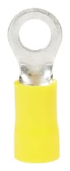 Ace Insulated Wire Ring Terminal Yellow 50 pk