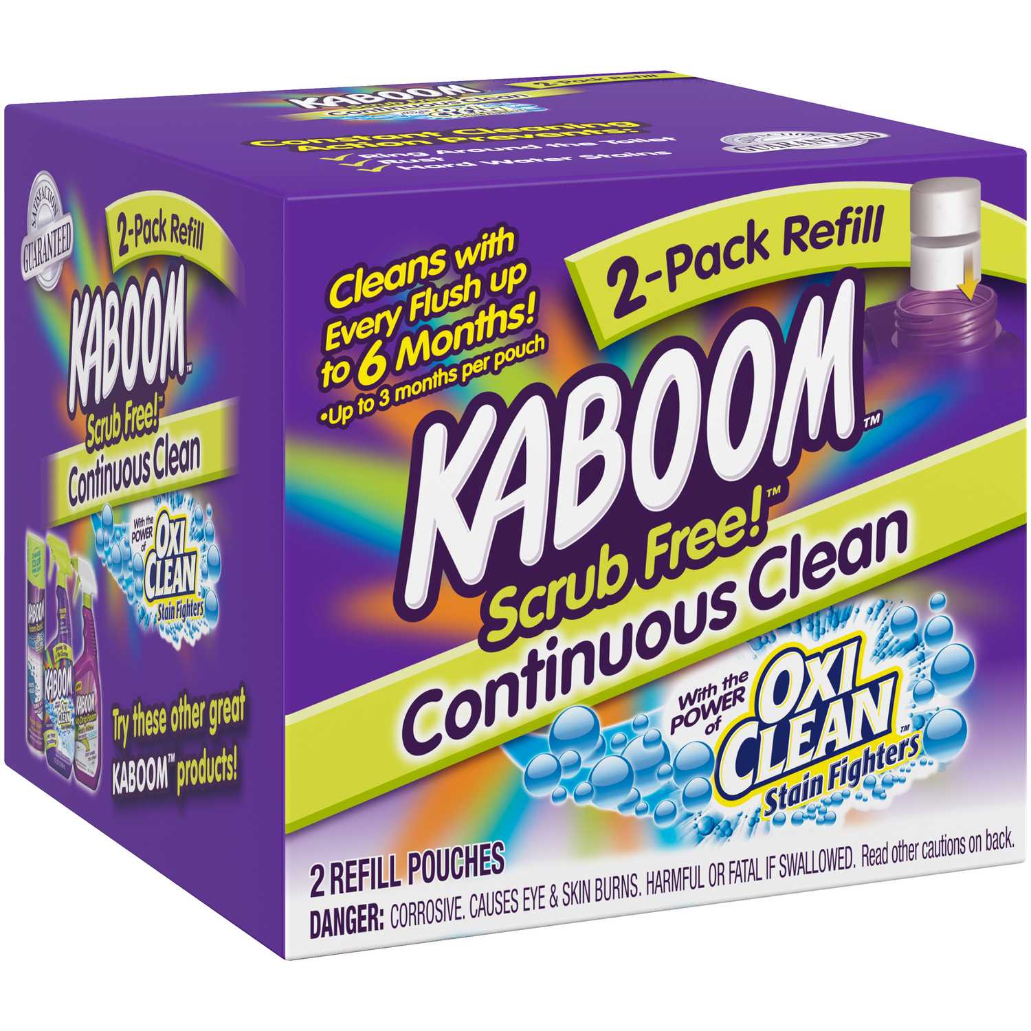 Kaboom Scrub Free Fresh Scent Toilet Bowl Cleaner 2 oz. Tablet Ace Hardware