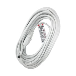 Ace Outdoor 50 ft. L White Extension Cord 16/3 SJTW