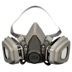 3M P95 Paint Project Half Face Respirator Valved Gray M 1 pc