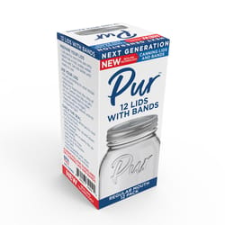 Pur Mason Regular Mouth Canning Lids and Bands 12 pk