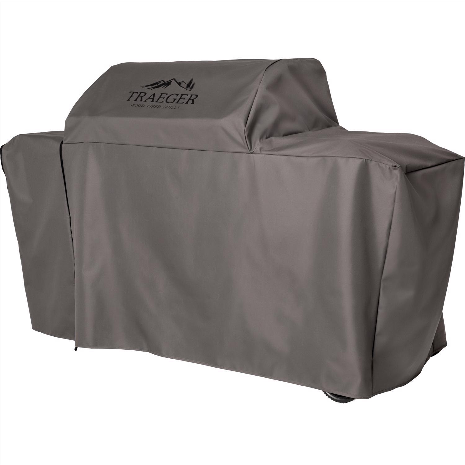 Condition photo showing New/Like New for traeger woodridge pro and elite gray grill cover