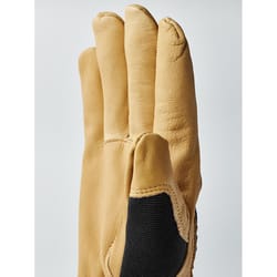 Hestra Job Kobolt Unisex Outdoor Winter Work Gloves Black/Tan XL 1 pair