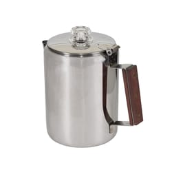 Stansport Silver Coffee Pot 7 in. H X 5 in. W X 8 in. L 6 fl. oz. 1 box