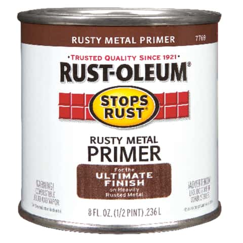 RUST-OLEUM CLEAN METAL FLAT PRIMER SPRAY PAINT W/RUST PROTECTION 15OZ - The  Bazaar Inc