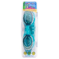 Stephen Joseph Turquoise Silicone Sparkle Goggles