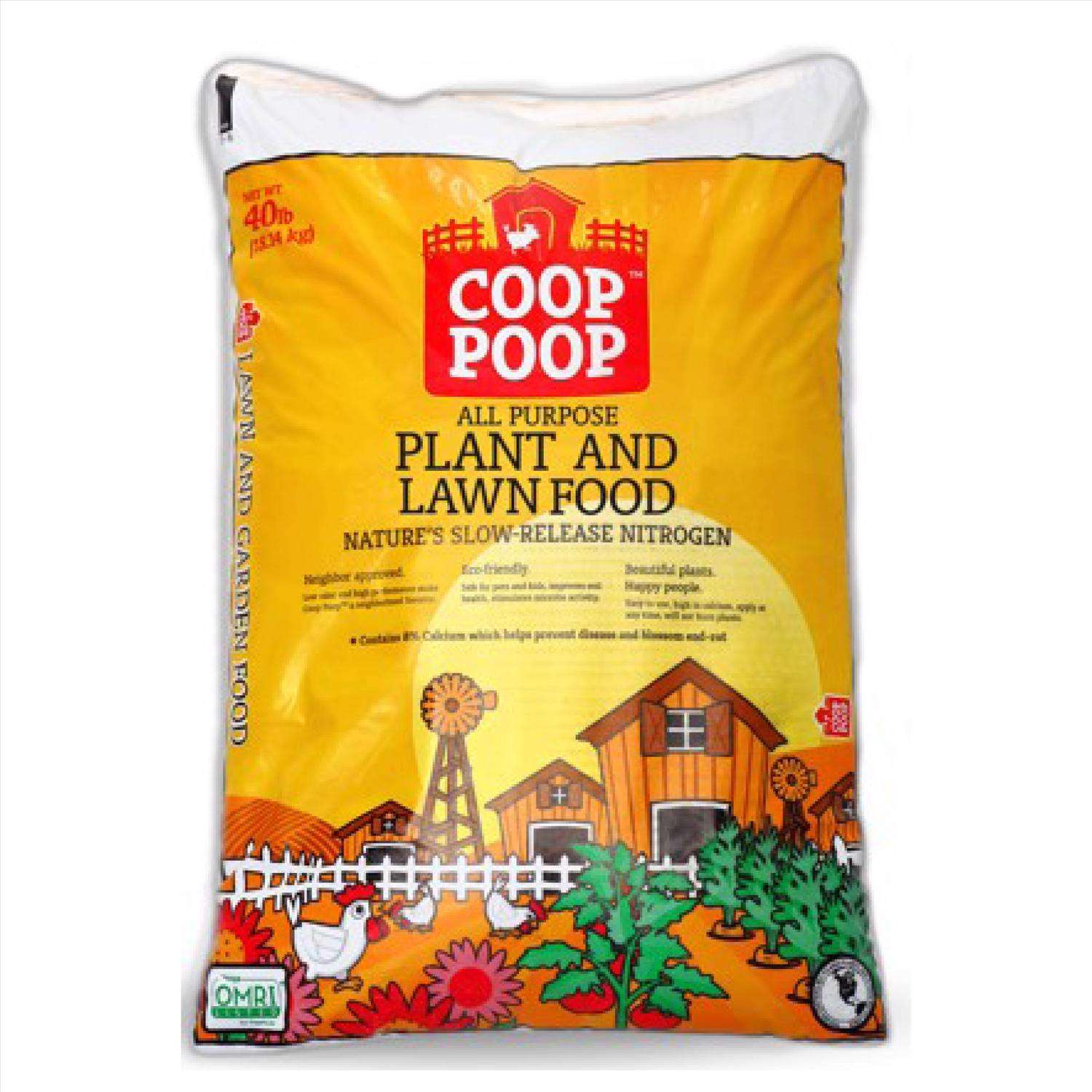 Coop Poop Organic 243 Plant Fertilizer 40 lb Ace Hardware