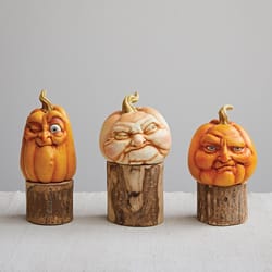 Creative Co-Op Pumpkin Halloween Decor