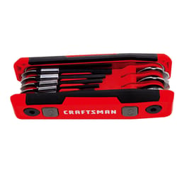 Craftsman SAE Folding Locking Hex Key Set 8 pc