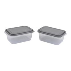 Good Cook EveryWare 8 cups Clear Food Storage Container Set 2 pk