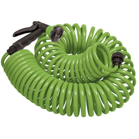 Orbit 3/8 in. D X 25 ft. L Heavy Duty Expandable Coil Garden Hose