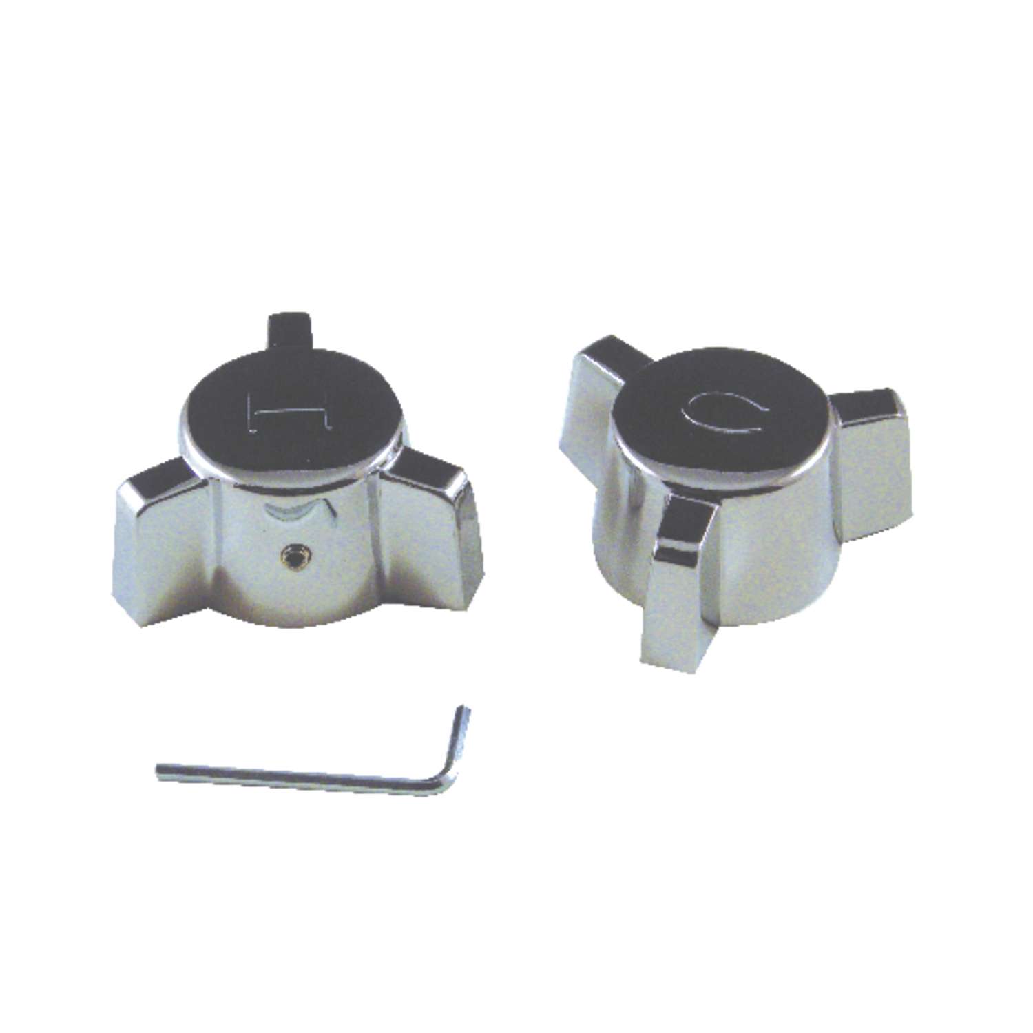 Ace For Universal Chrome Sink and Tub and Shower Faucet Handles Ace