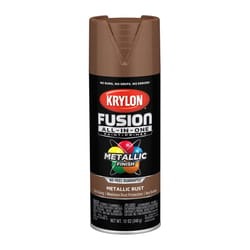 Krylon Fusion All-In-One Metallic Rust Paint+Primer Spray Paint 12 oz