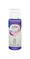 Rust-Oleum Testors Craft Matte Purple Water-Based Paint Interior 2 oz