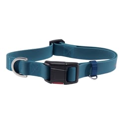 Jeep Slickrock Hydro Blue Rubber Dog Collar Large